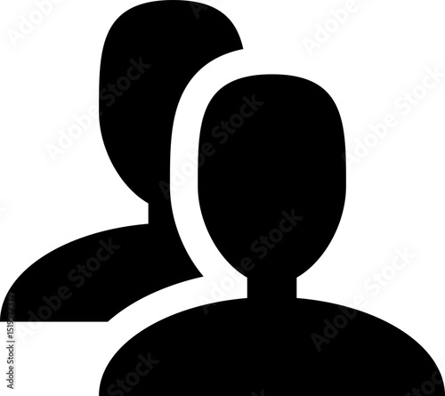 Users Icon Vector - People Group Team Symbol
