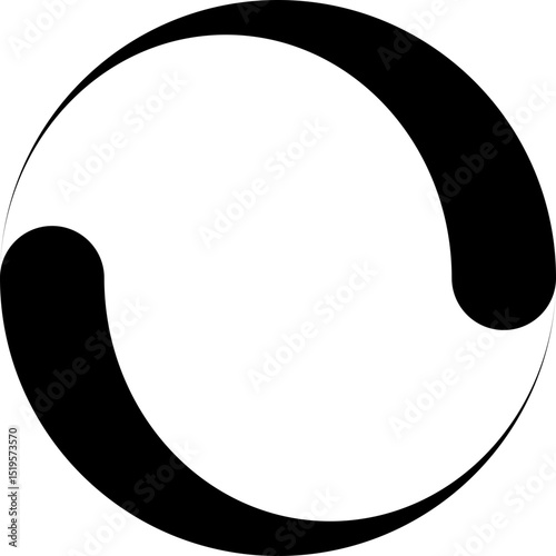 Loading Icon Vector - Progress Spinner Buffer Symbol