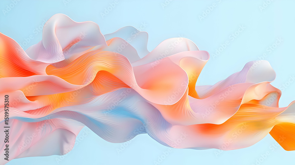 Obraz premium Abstract Design With Fluid Colors