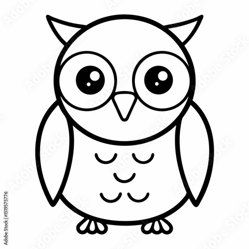 cartoon, animal, owl, illustration, vector, cat, bird, cute, isolated, face, funny, fun, character, baby, mammal, nature, drawing, pet, eyes, dog, kid, icon, art, head, wise