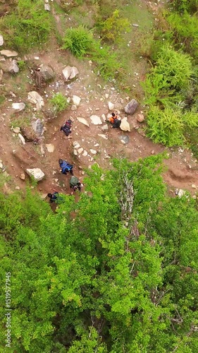 The Climb Begins – A Drone Story of Courage and Steps