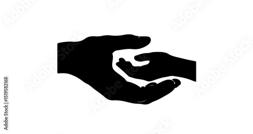 Helping hands icon