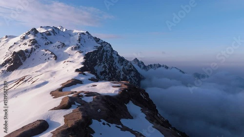 Above the Trail – Final Drone Shot from Sar Pass Peak