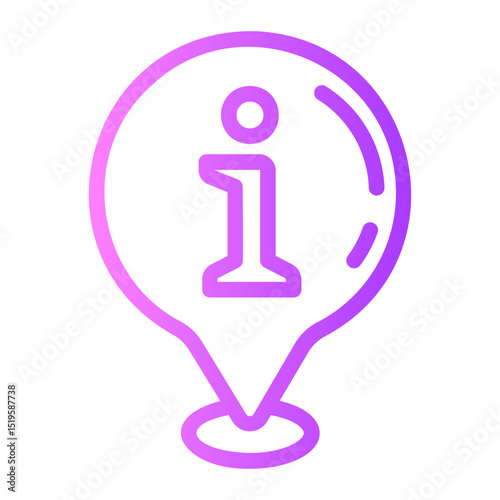 Location gradient icon