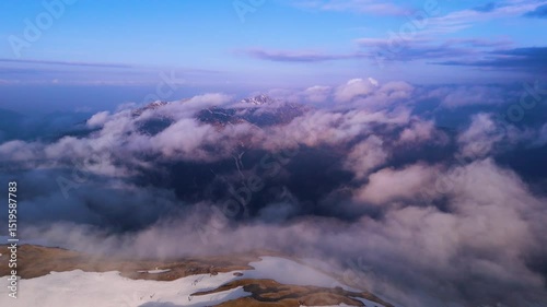 Chasing Clouds – Sar Pass from the Sky in Motion