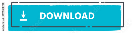 Download button with light blue background and arrow pointing down, inviting users to download digital content, software, or files from a website or online platform