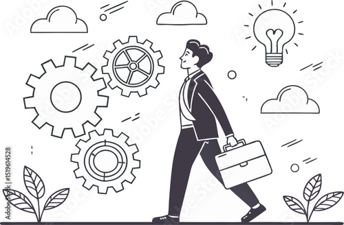 Automating System Development for Innovative Solutions and Efficient Working Progress to Achieve Lightbulb Idea