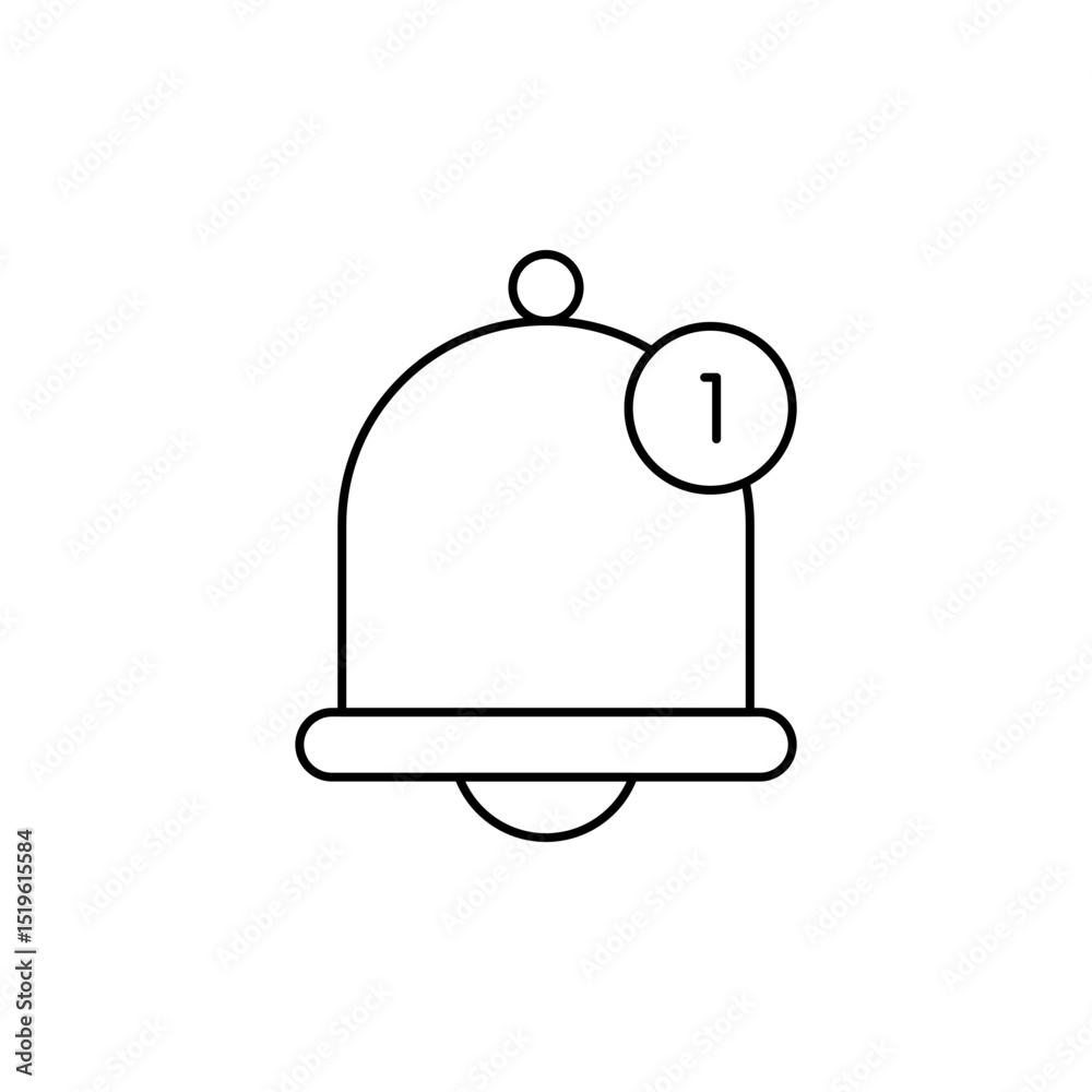 Obraz premium Bell icon