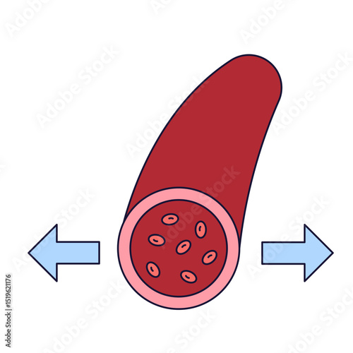 vasodilatation icon