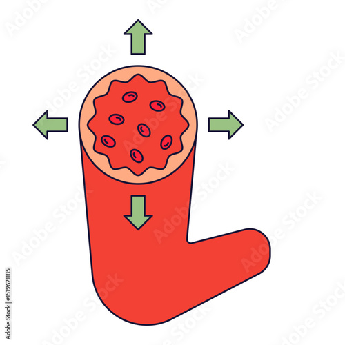 vasodilatation icon