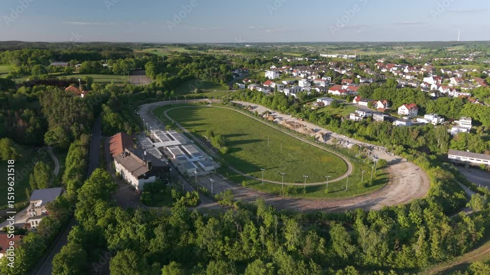 Experience the beauty of Pfaffenhofen Ilm’s historic city center through a captivating drone flyover.