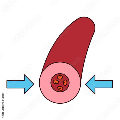 vasoconstriction icon