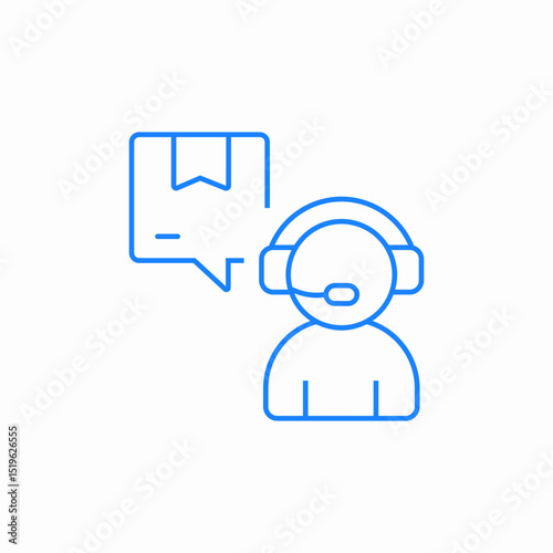 customer support icon sign vector