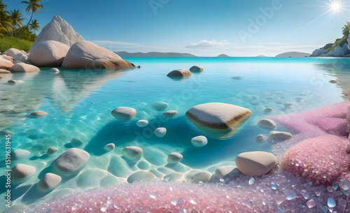 coral reef in the ocean