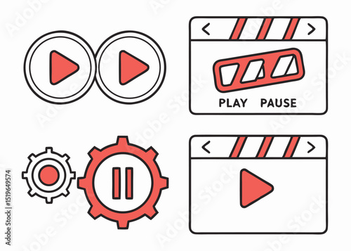 minimal vector series for video streaming interface