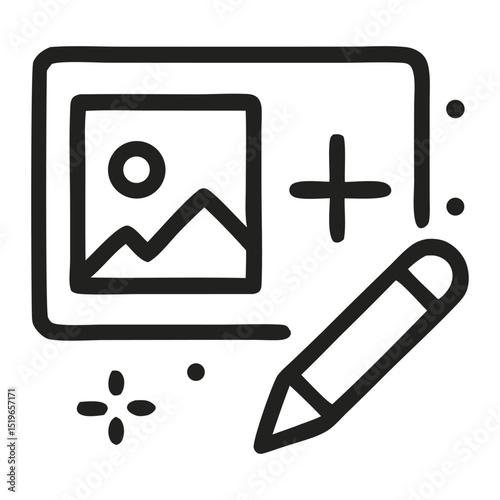 Digital image editing interface graphic.