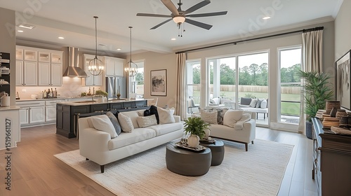 Balanced Comfort and Style in Thoughtful Interior Layout – Modern Cozy Design Concept