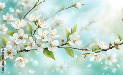 cherry blossom in spring