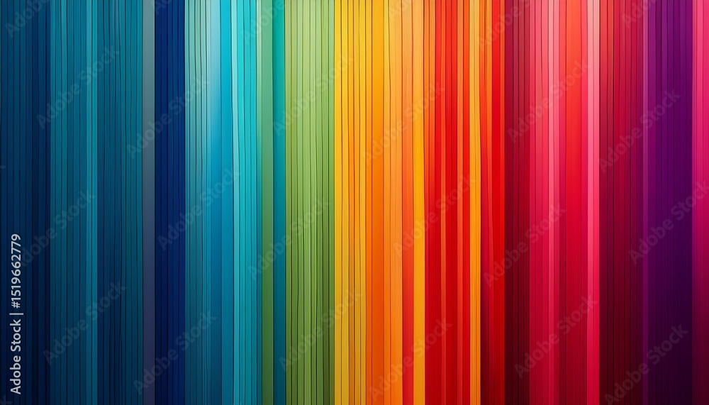 Obraz premium abstract background with rainbow stripes vertical lines