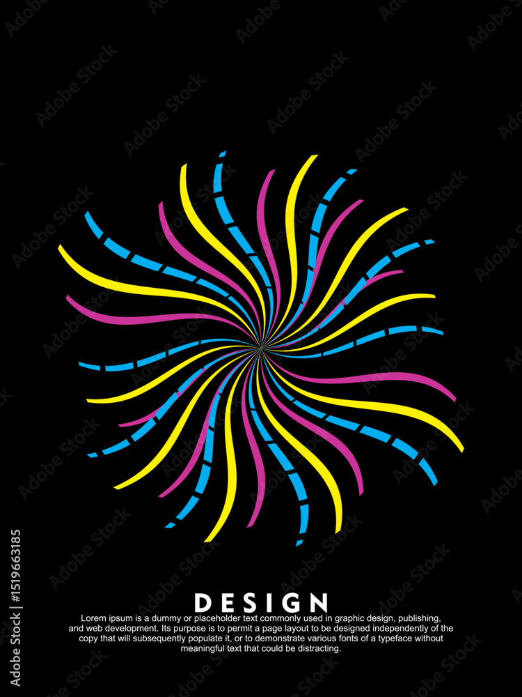 Music poster design background. Electro Sound Cover template with dynamic abstract gradient circular geometric shapes and lines for social media, technology, digital, flyer, party, festival, club, etc Music poster design background. Electro Sound Cover template with dynamic abstract gradient circular geometric shapes and lines for social media, technology, digital, flyer, party, festival, club, etc