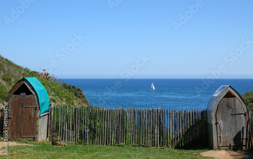 GR 34 le sentier des douaniers en Bretagne en France : de Fréhel à Plurien (Fort La Latte) photo