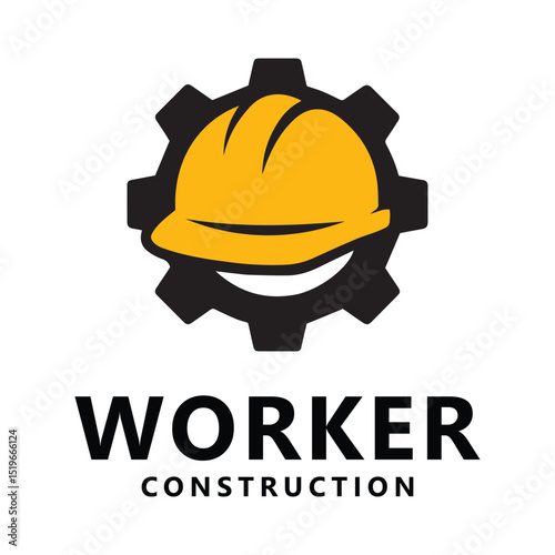 Worker Construction Logo