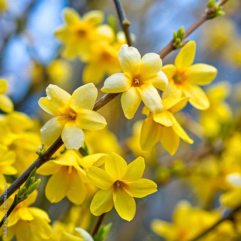 Obraz premium Winter Jasmine