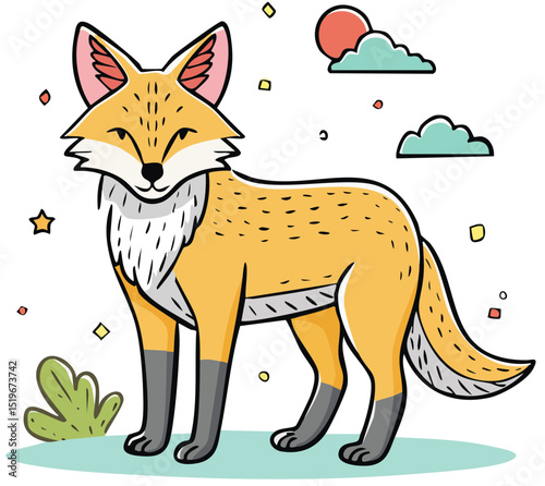 Desert Canine Character