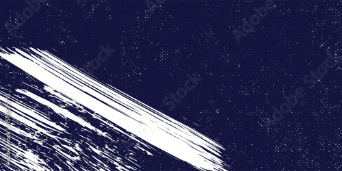 Dots halftone white \u0026 blue color pattern gradient grunge texture background.
