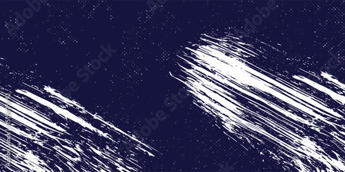 Dots halftone white \u0026 blue color pattern gradient grunge texture background.