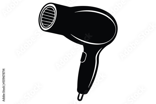 Hair dryer icon vector design