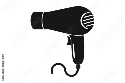 Hair dryer icon vector design