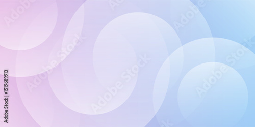 abstract background .blue and pink gradation. circle effect style. modern minimalist.eps 10