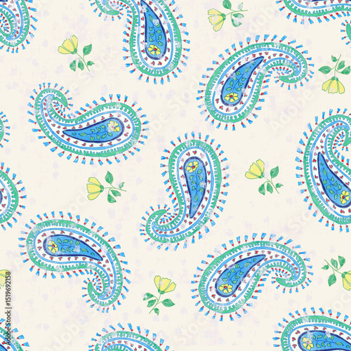 seamless paisley pattern