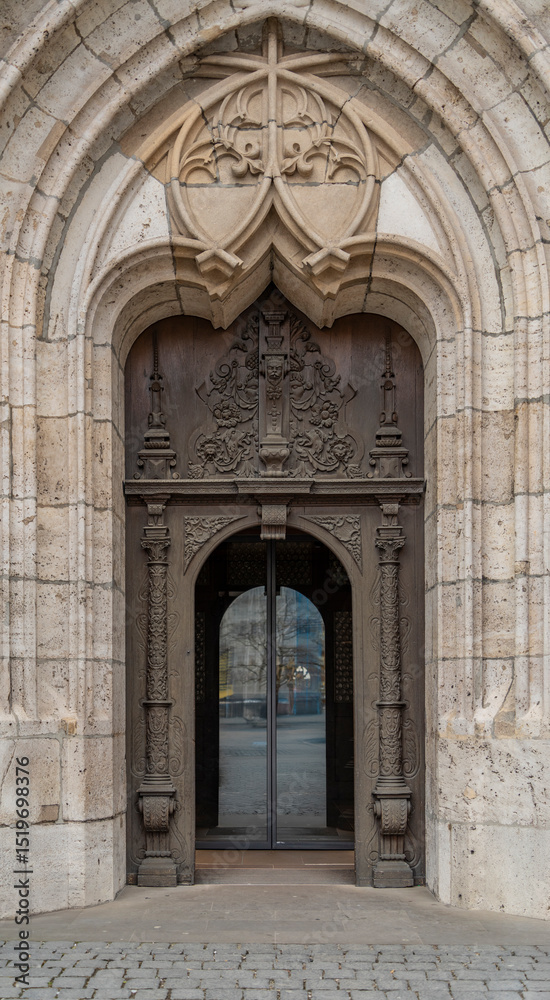 Fototapeta premium Historic entrance in Ulm