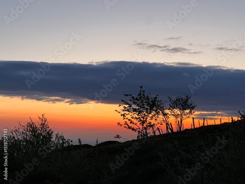 Puy de SANCY coucher de soleil