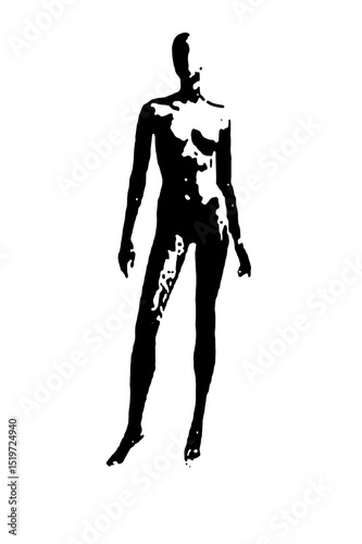 black vector image silhouette modern yoga exercises, beauty, body line art. For use as a brochure template or for use in web design.