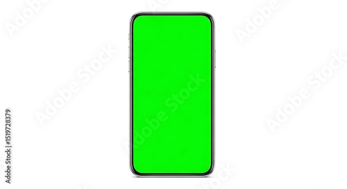 Wallpaper Mural Smartphone with Green Screen Mockup for App or Website Presentation Torontodigital.ca