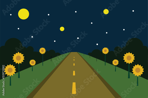 road to the night