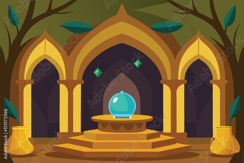 window of the mosque background