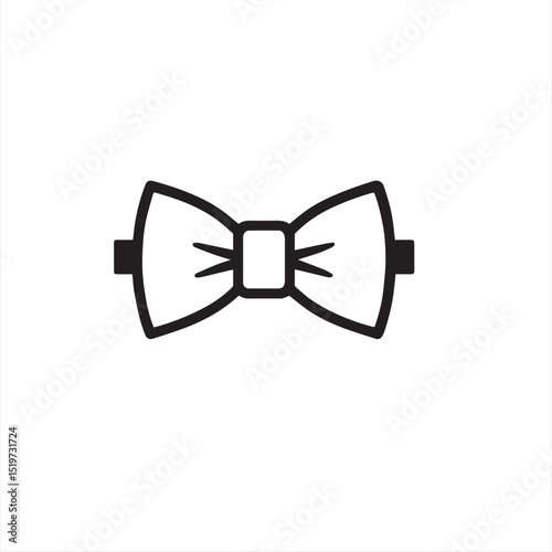 bow tie isolated