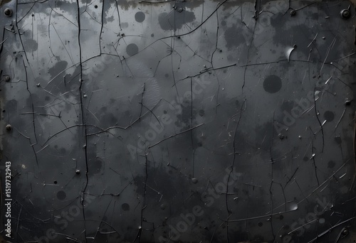 Dark Metal Grunge Texture Backdrop, Abstract Scratch Design For Edgy Backgrounds, Rugged Steel Surface. Industrial Vibe Texture, Great For Graphic Design Projects.