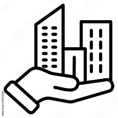 Development line icon