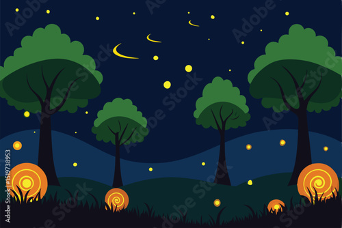 halloween background with pumpkin
