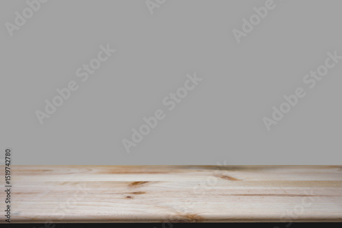 Empty marble top table with coloured background for product display.