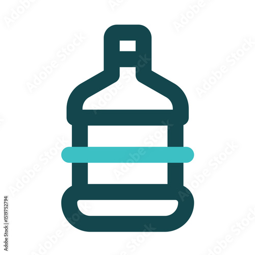 gallon icon for illustration