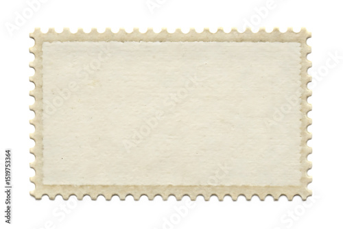  blank postage stamp clean postage stamp isolated on white background