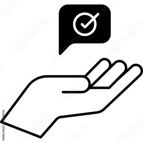 Business Advice Guidance Fill Icon