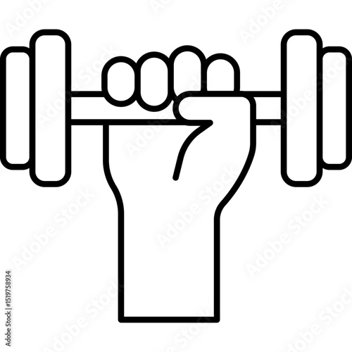 Business Training Coaching Line Icon