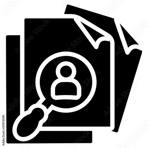 Hiring Glyph Icon